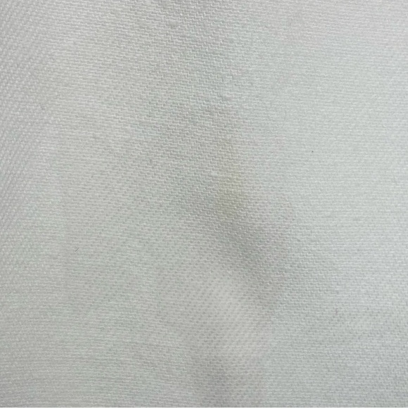 Woman Within Women’s Denim Shorts 14W White Pleated Knee Length Elastic Waist - Picture 8 of 14